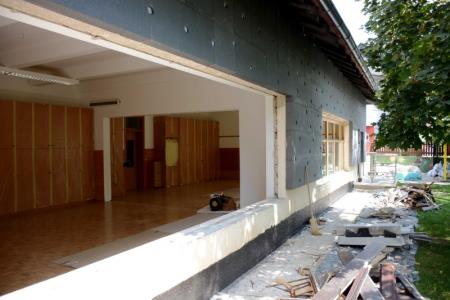 Vrtec v času sanacije...